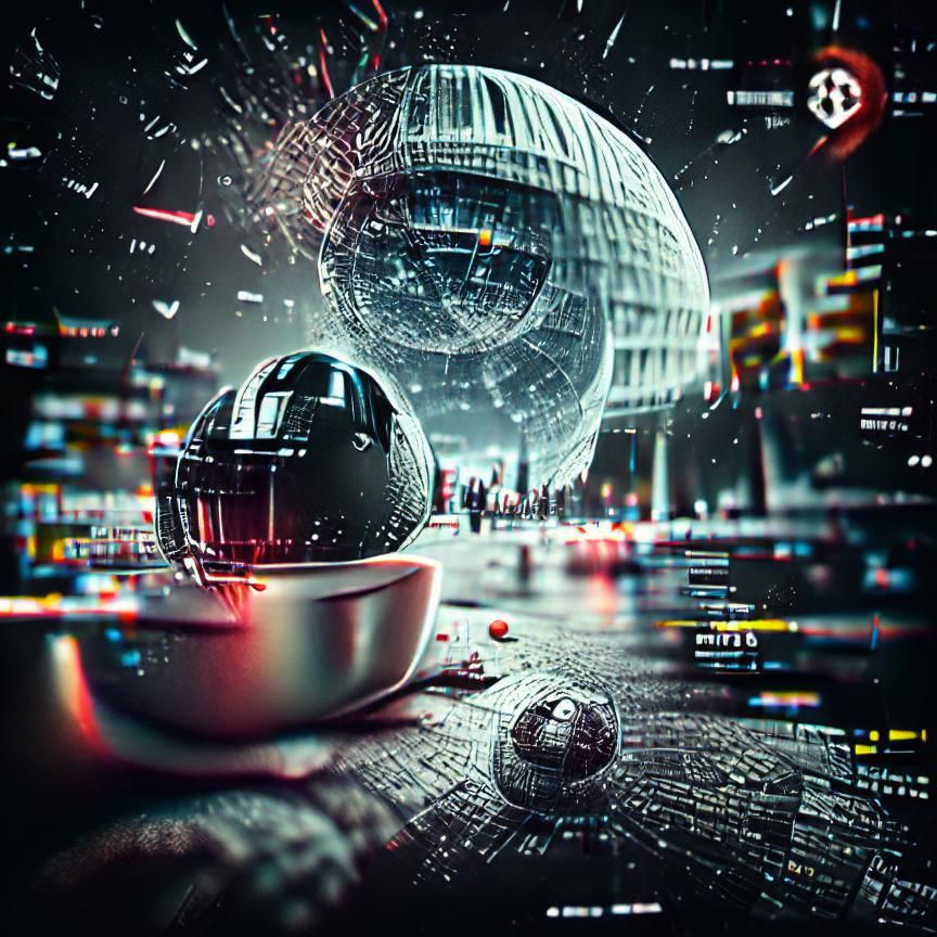 Detailed AI Rendering of the Death Star