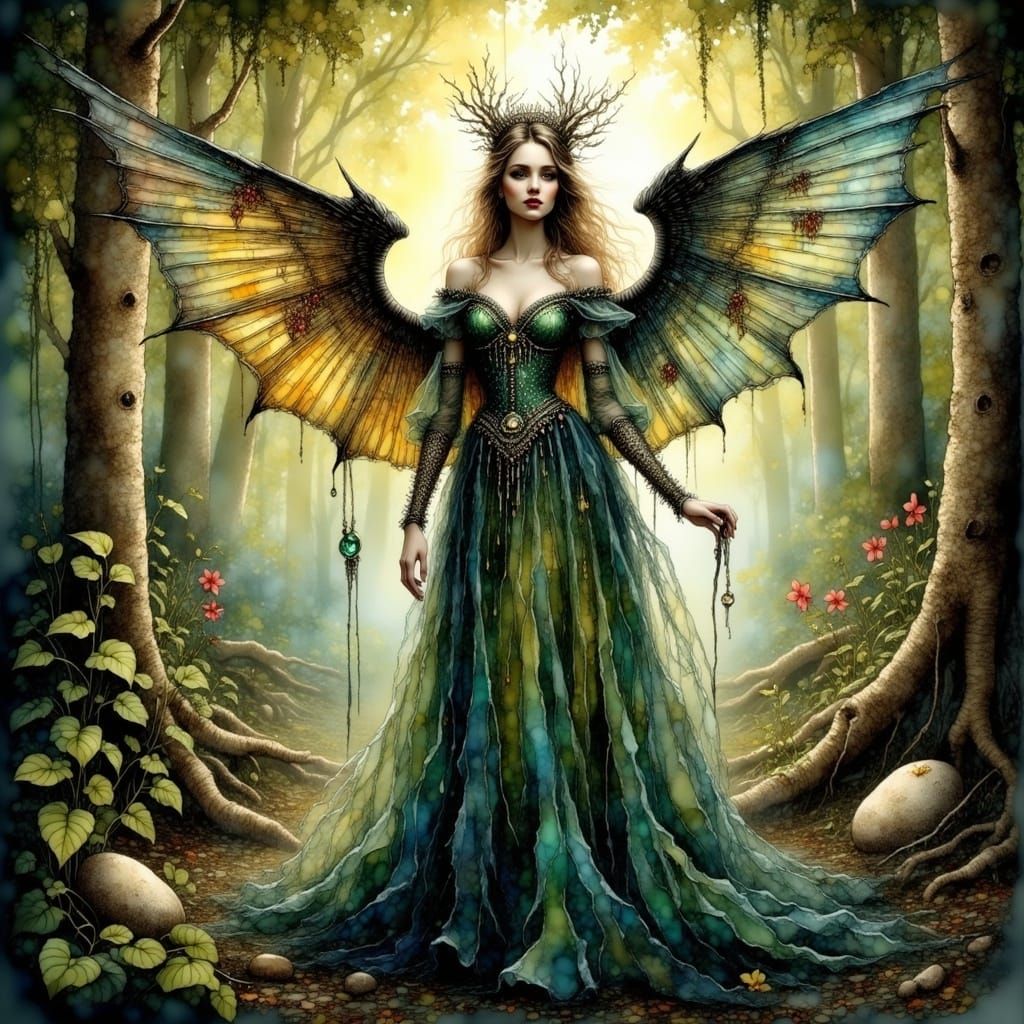 The Sylvan Queen Reigns in a Forest of Ancient Trees
