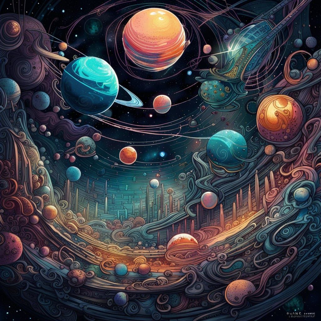 Planets in Space with Geometric Constellations