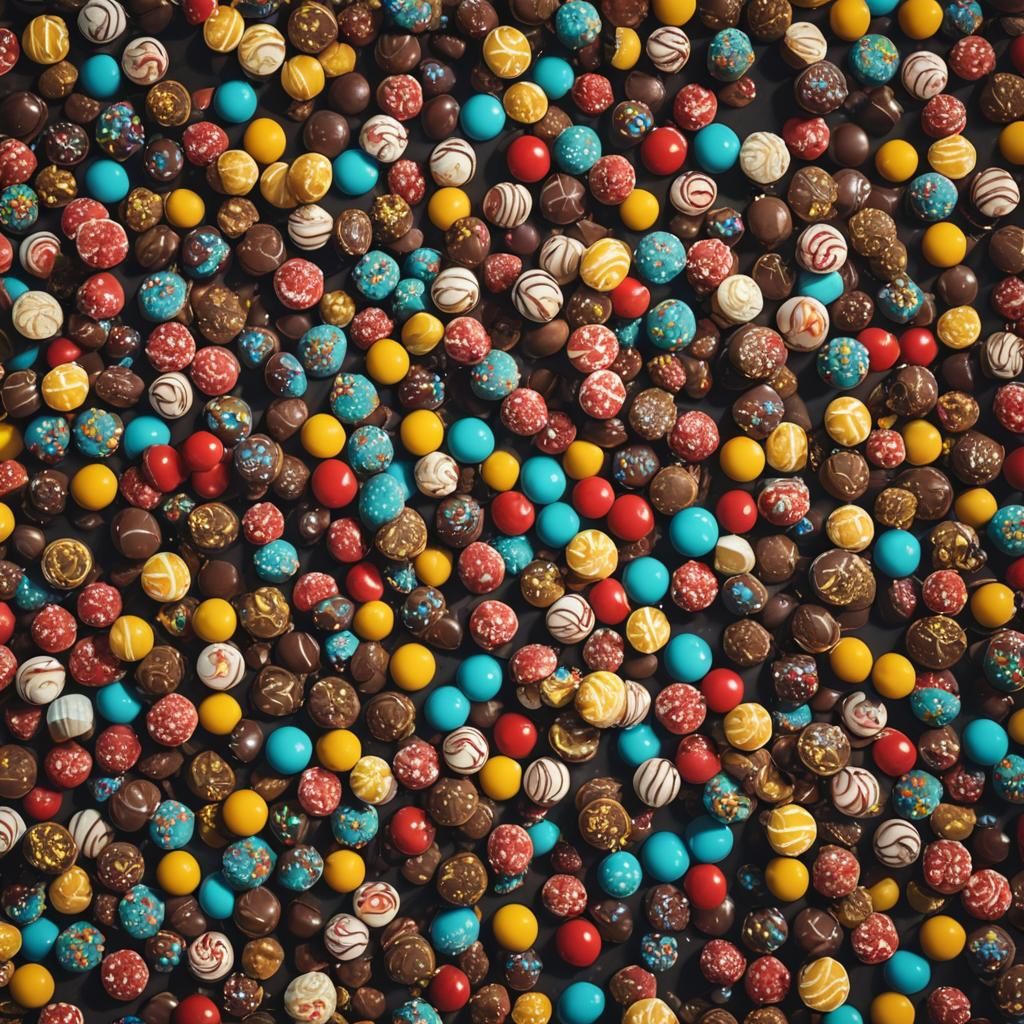 Dulces in Action: Cinematic Film Still