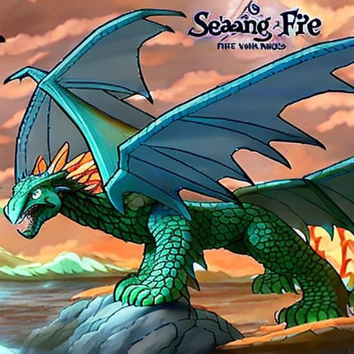 SeaWing Dragon from Wings of Fire