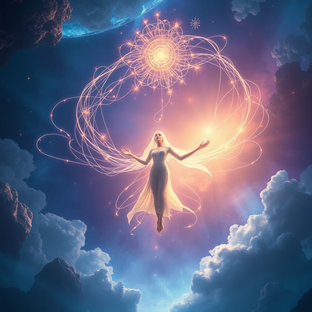 Mystical Ascension in Ethereal Realms