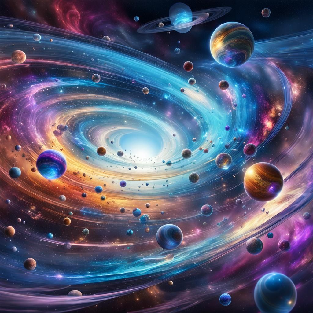 Luminescent Cosmic Vortex in Deep Space