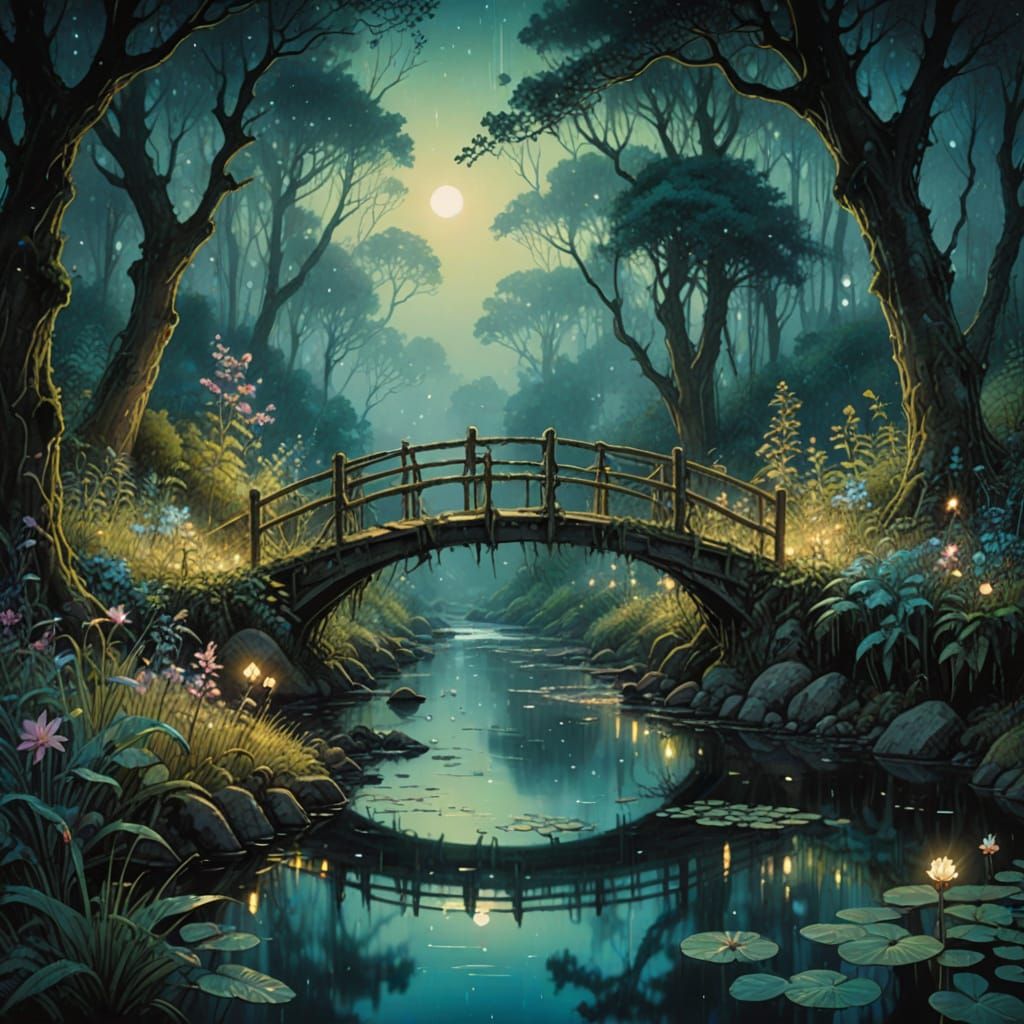 Whispers of Twilight in a Forgotten Glade