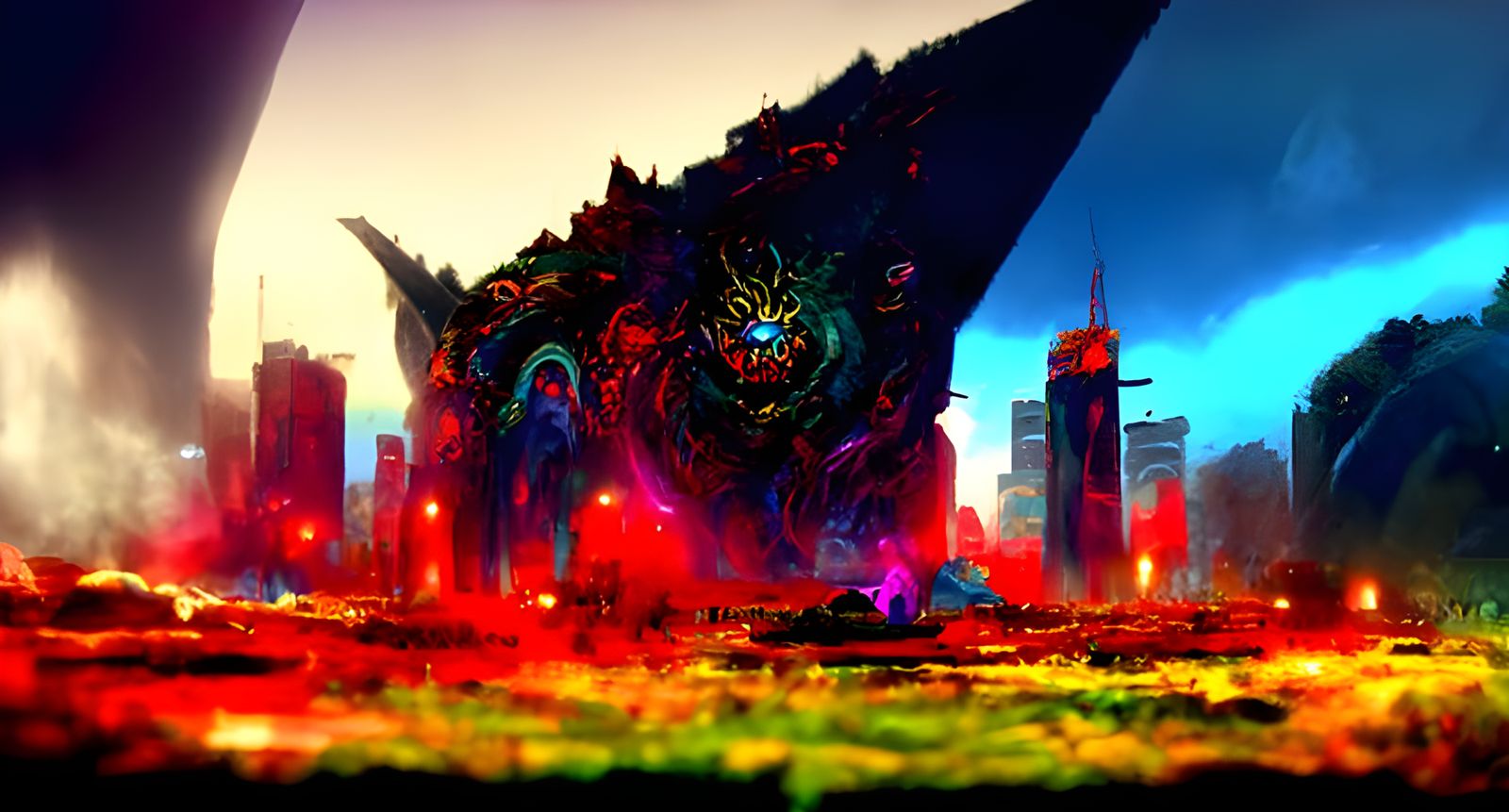 Cosmic Horror: Giant Monster City Destruction
