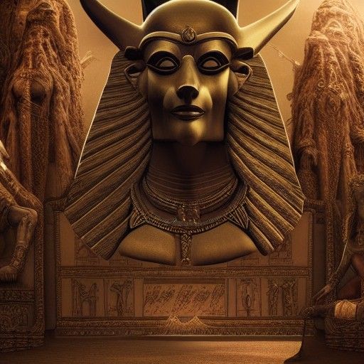 Anubis: Epic Cinematic Digital Matte Painting