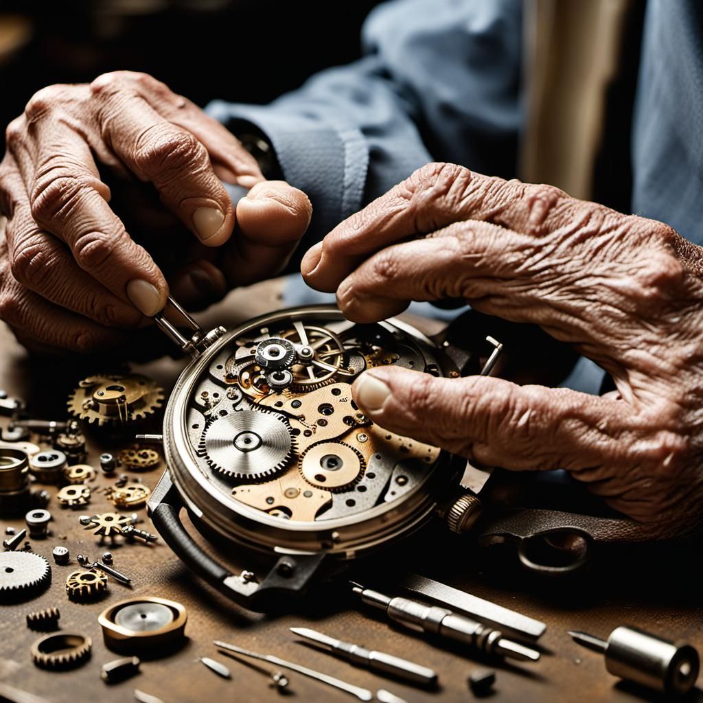 Watchmaker's Hands: A Study in Time and Craft