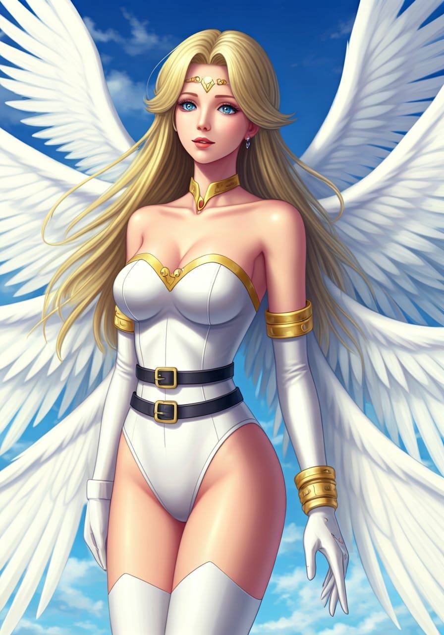 Maskless Angewomon