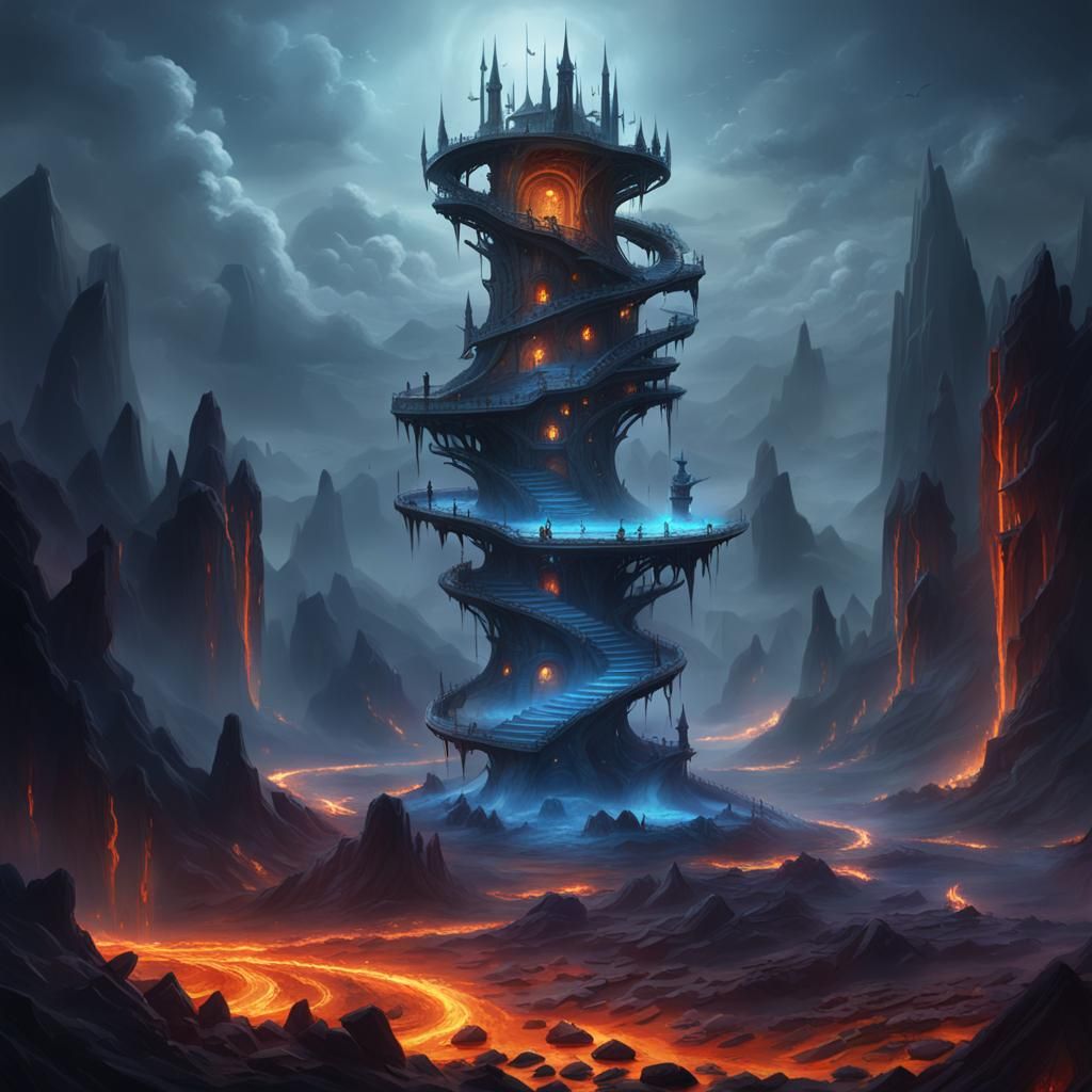 Tower of the evil wizard Malkali.