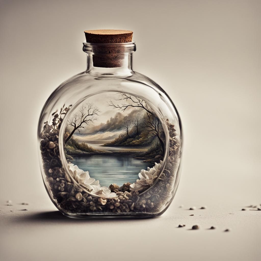 Time in a Bottle: A Surreal Eternity