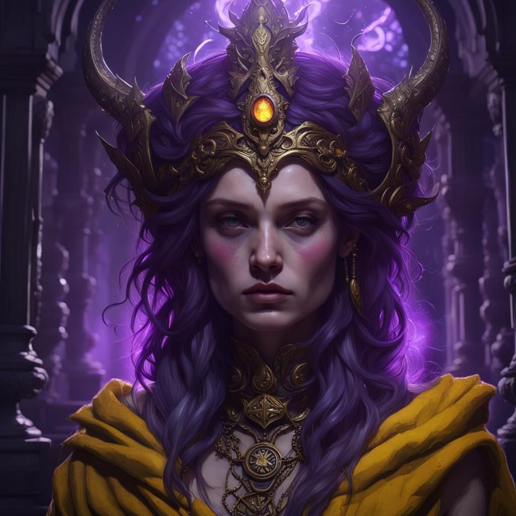 Tormented Soul in the Cold: Dark Fantasy Concept Art