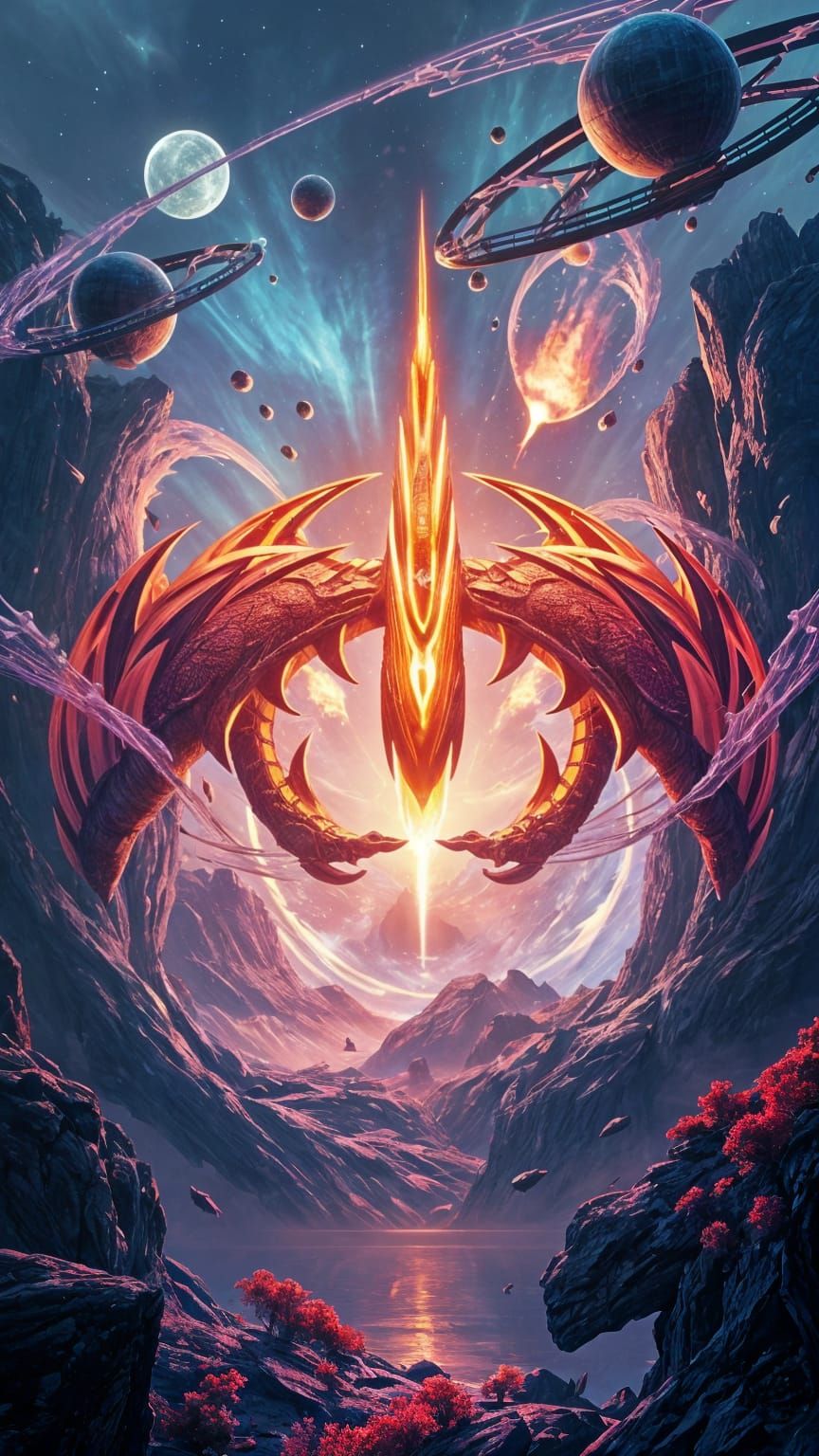 Surreal Futuristic Cityscape Revealed in Deep Color