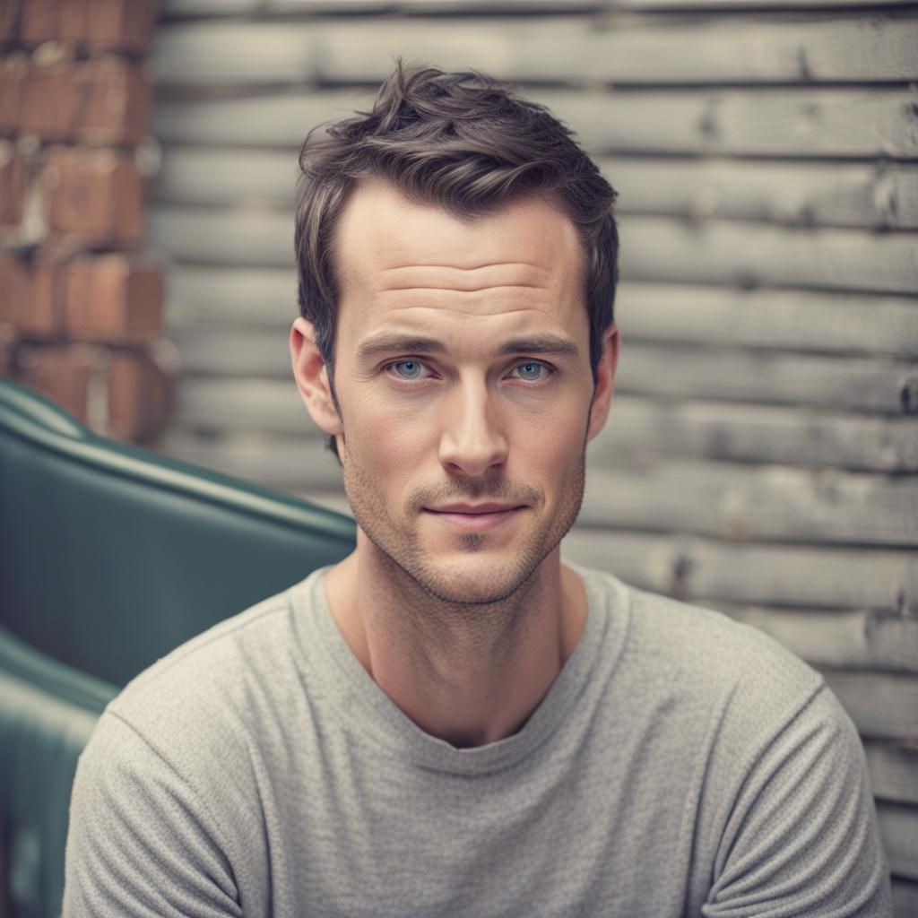 Darron Barnet AI Generated Portrait