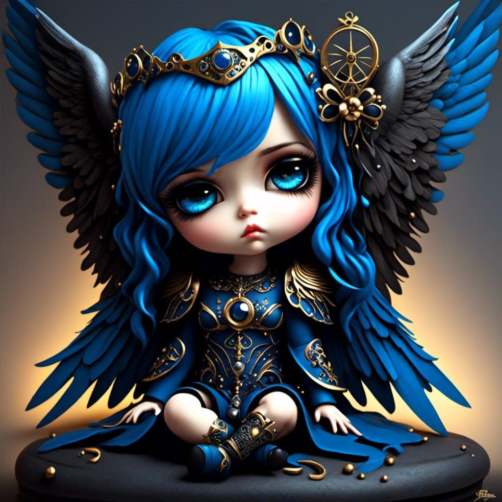 Chibi Fallen Angel of Melancholy