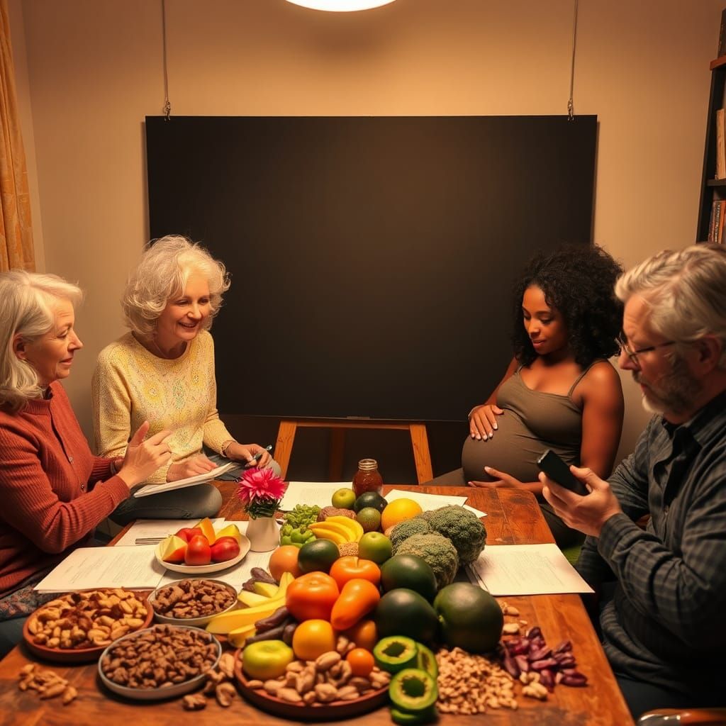 Spoken Word Artists Gather in Warmly Lit Creative Space