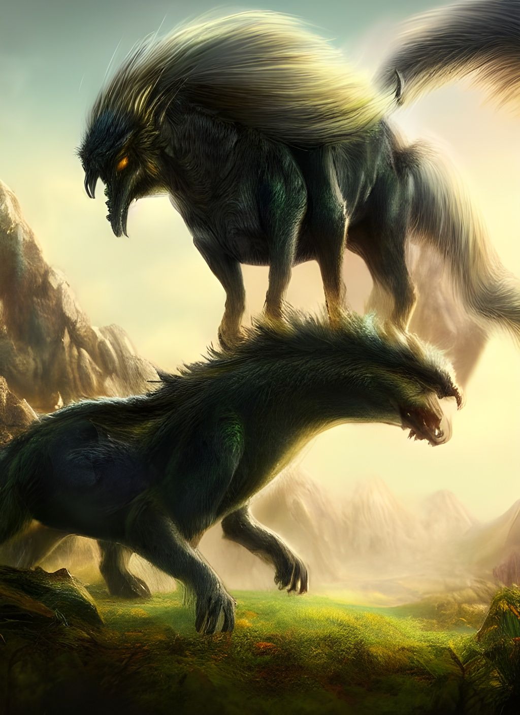 Alien beasts 6  {at play}