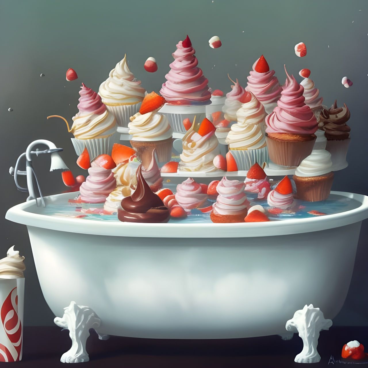 Just gonna take a quick bath