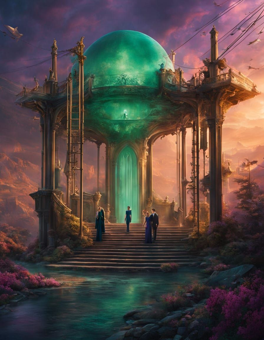 Dreamlike Romance: Amber and Jensen in Enchanted Realms