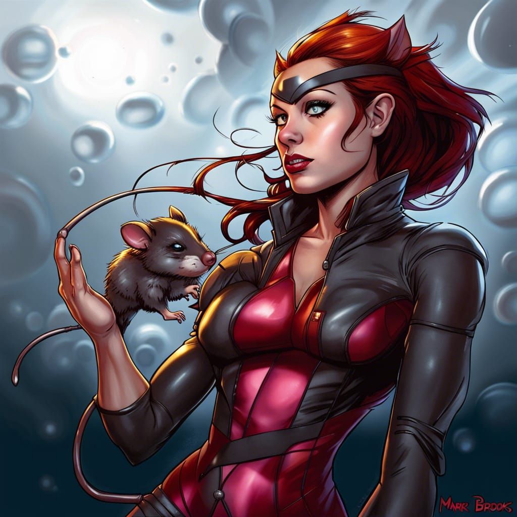Rat Girl: Marvel-Style Comic Book Superheroine