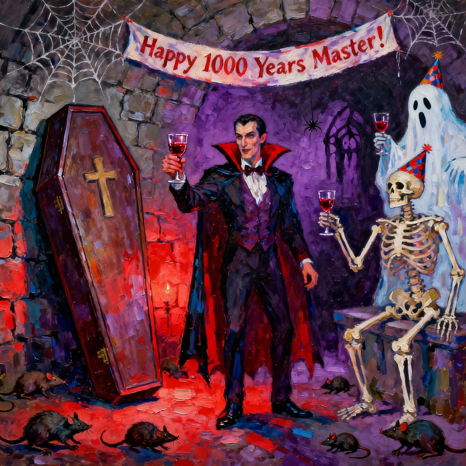 Vampire's Crypt Birthday Party: A Spooky Celebration