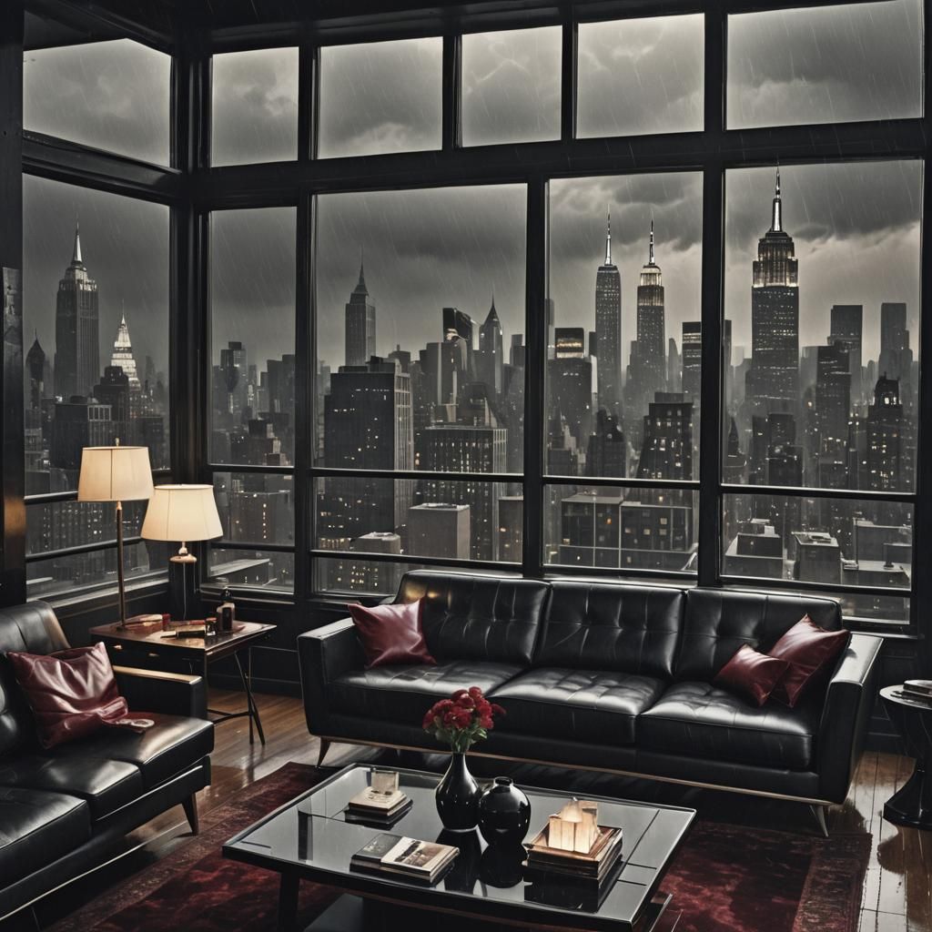film noir penthouse