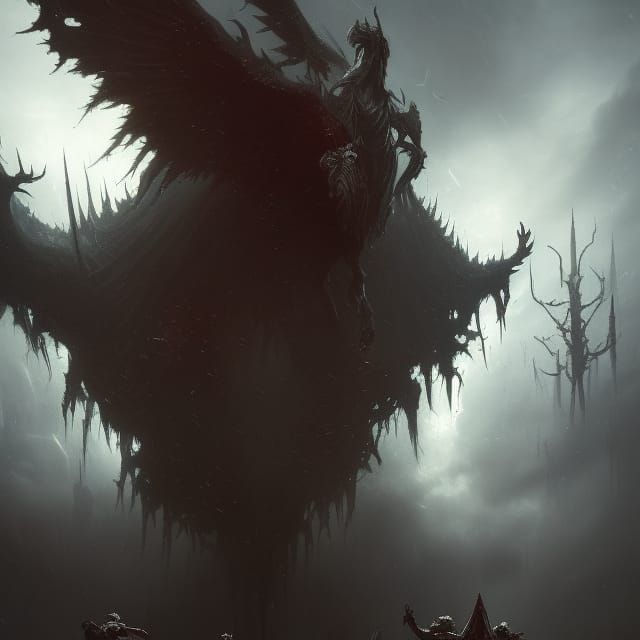 Antichrist Revelation: Dark Fantasy Concept Art