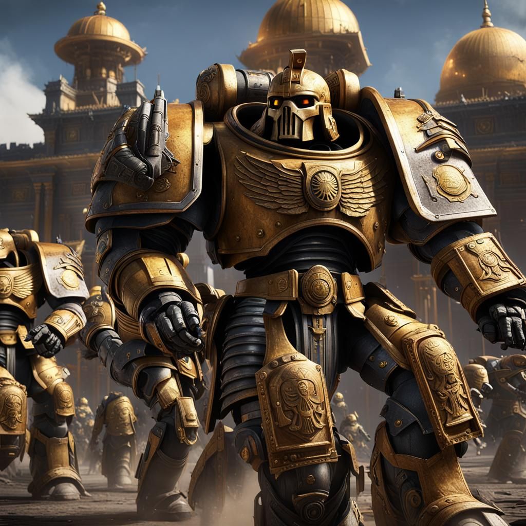 Iron Warriors Besiege Imperial Palace in Hyperreal Detail