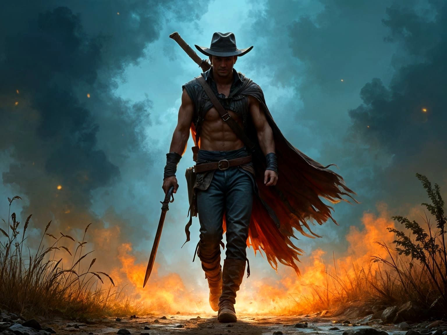 Modern Warrior with Tom Sawyer Pride