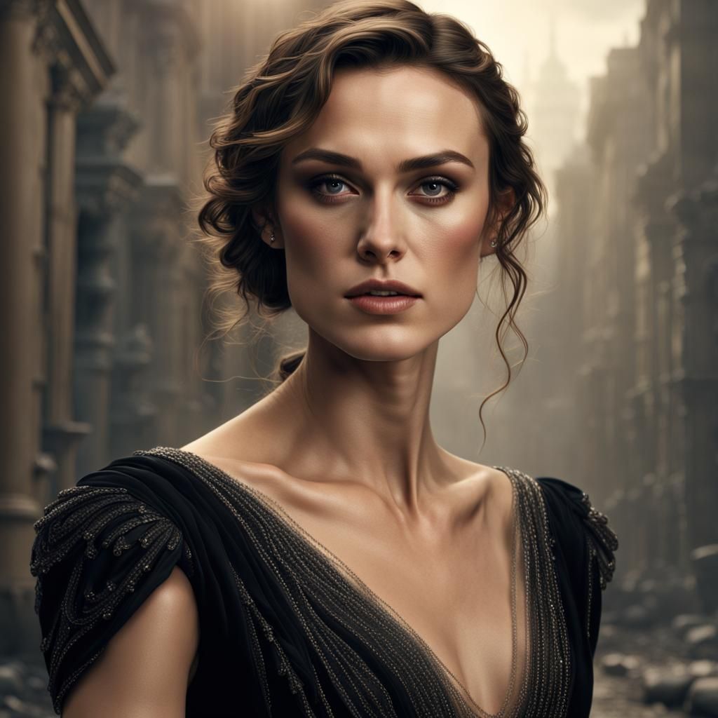 Photorealistic Portrait in Deep Color Fantasy Style