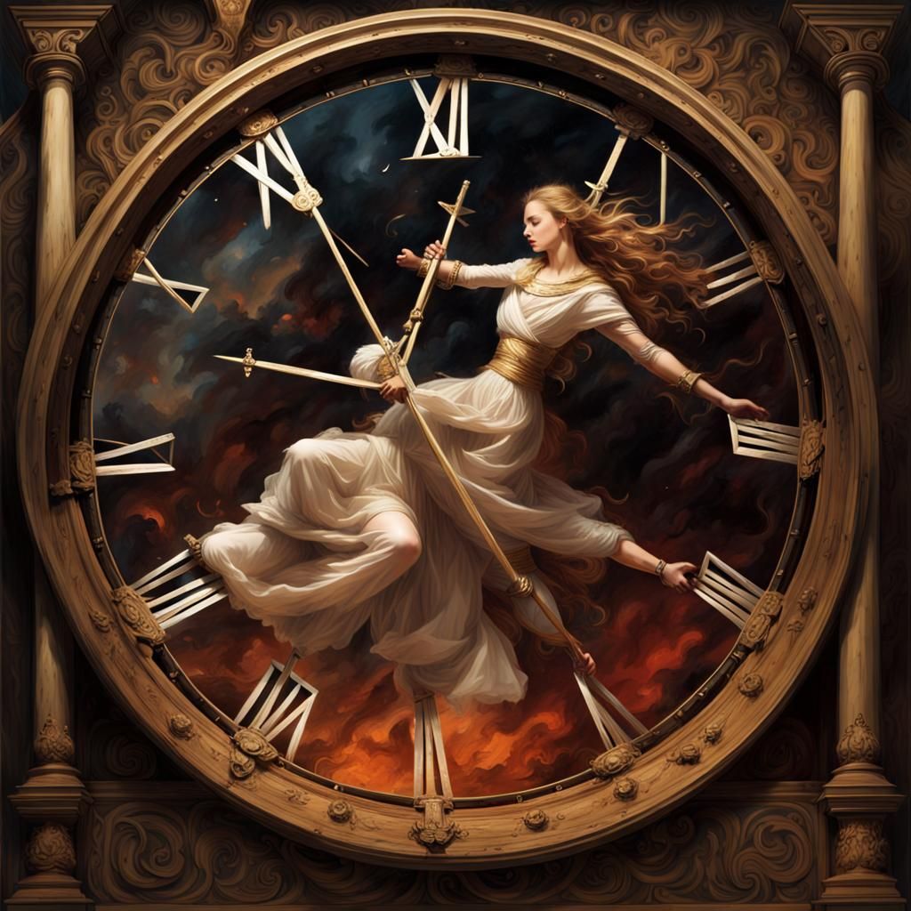 Clock with Blood: A War Against Time