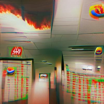 Corporate Hellscape Generated by AI