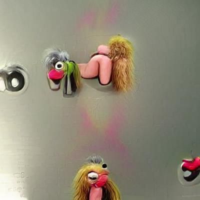 Magnetic Genitalia Muppets