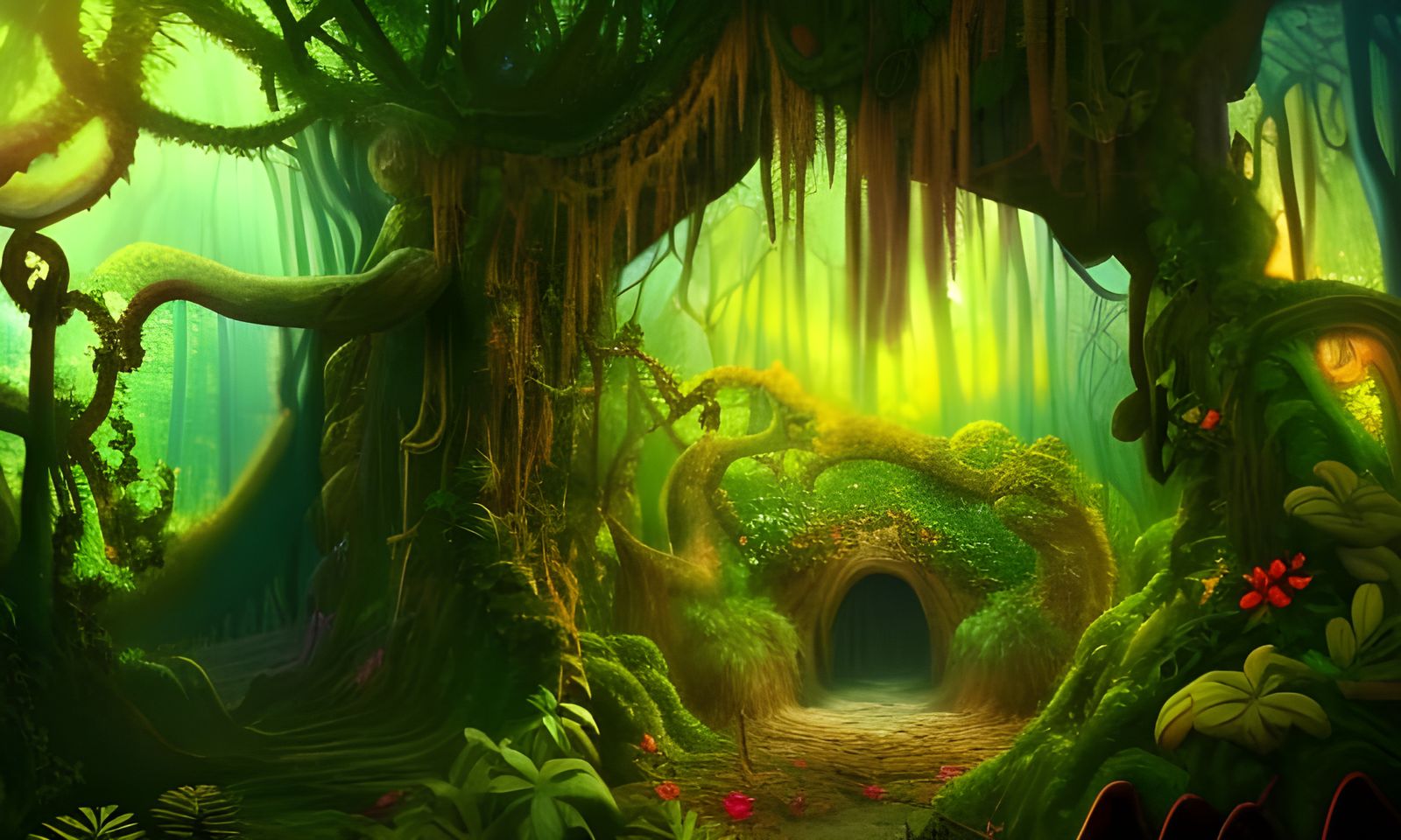 Hidden secret happy place