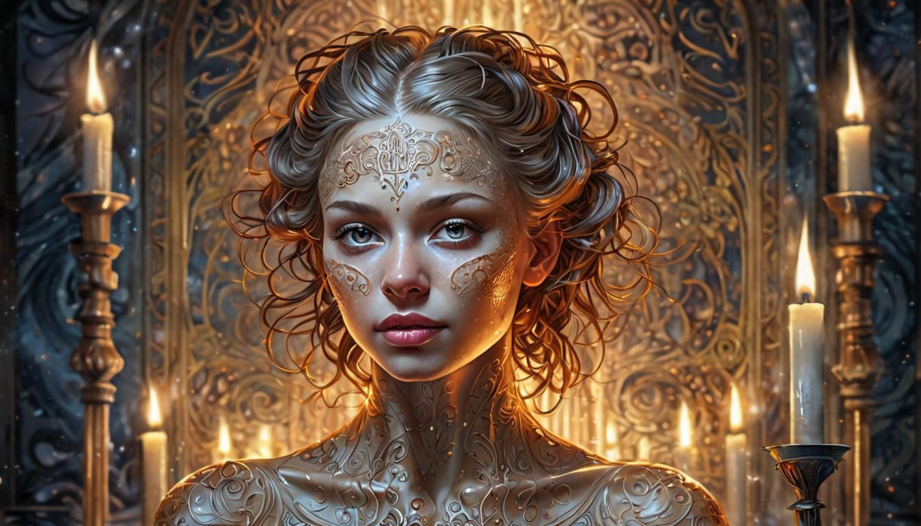 Montreal Candlelight Concerts in Digital Watercolor