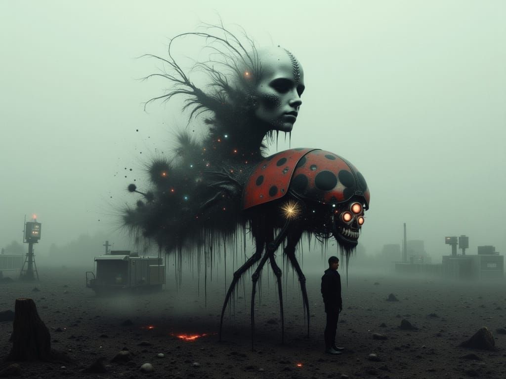 Smokey Foggy Landscape