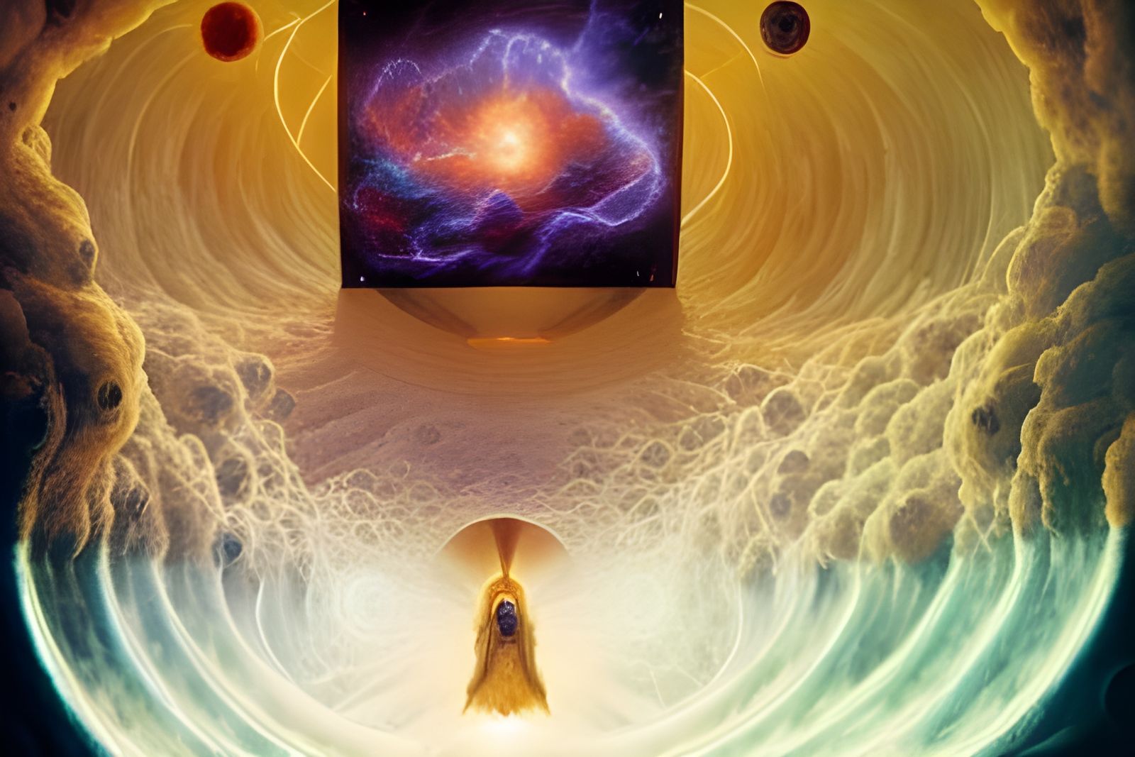 Everything is electric: Completely incredible intergalactic vortex portal galaxies supernovas constellations, unimaginab...