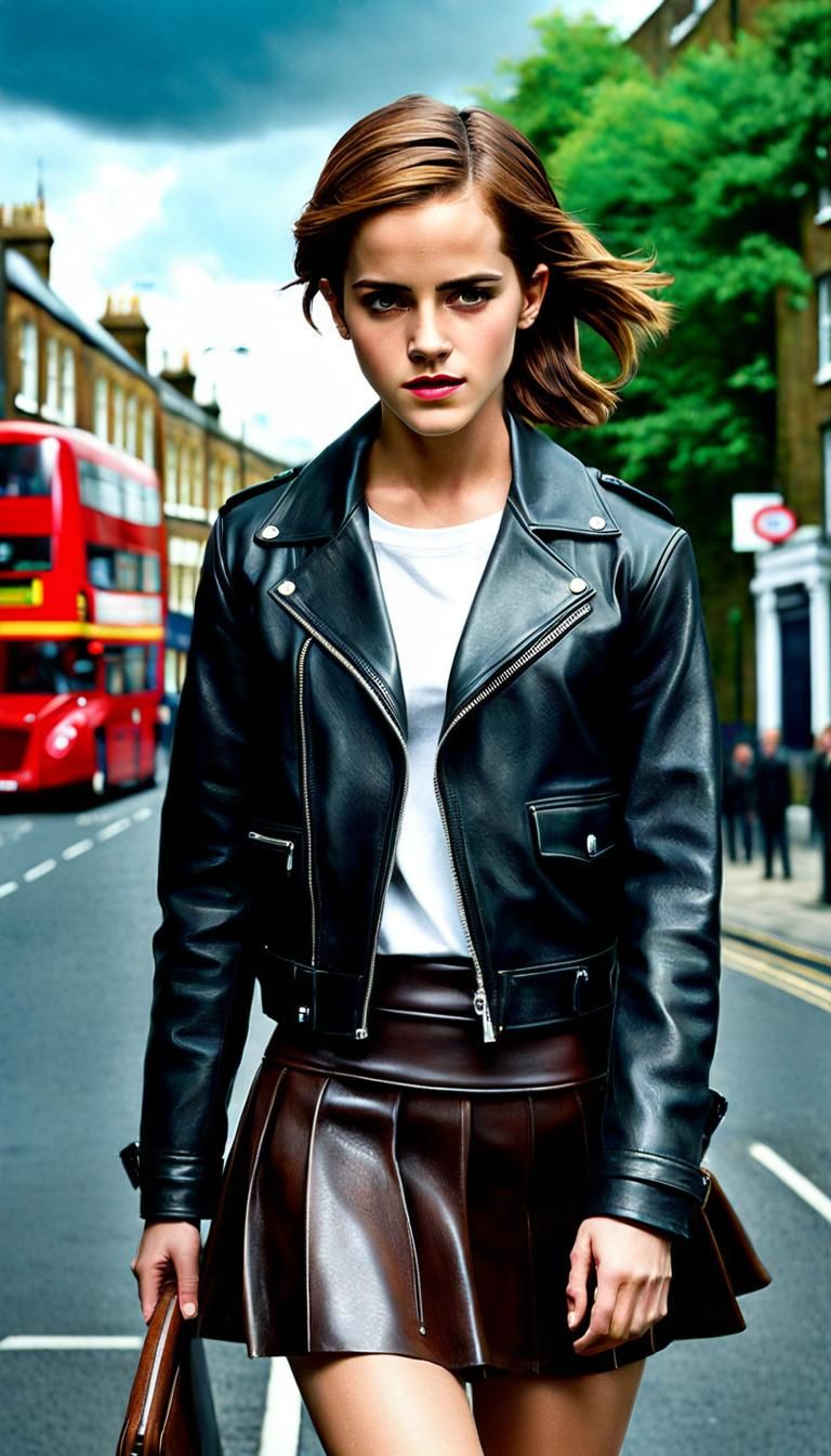 Emma Watson as Hermione Granger in London, Realistic