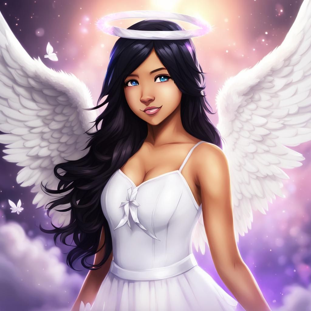 Angelic Figure Generated by AI
