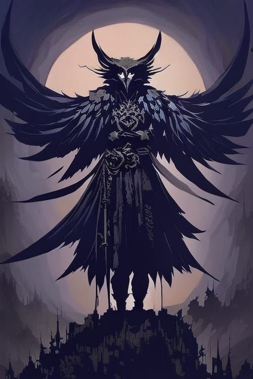 Sinister Gouache Portrait Inspired by Comic Book Realism