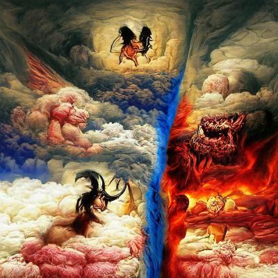 Epic Battle Between Heaven and Hell