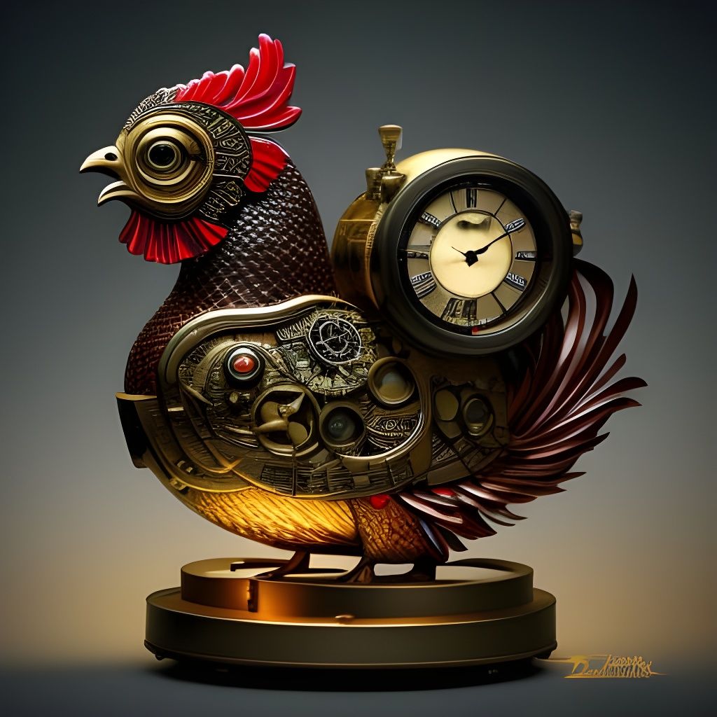 The Wake-Up Call Steampunk Machine