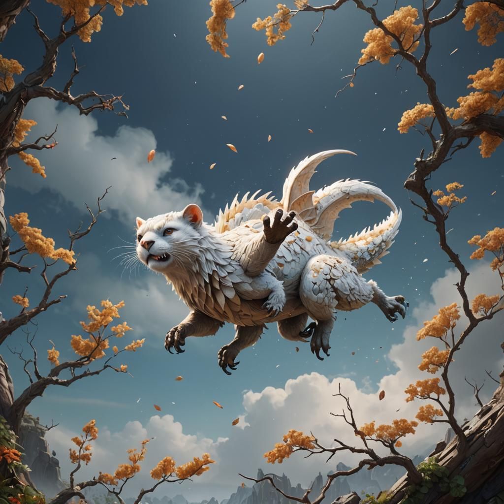 Fantastical Matte Painting in Deep Color