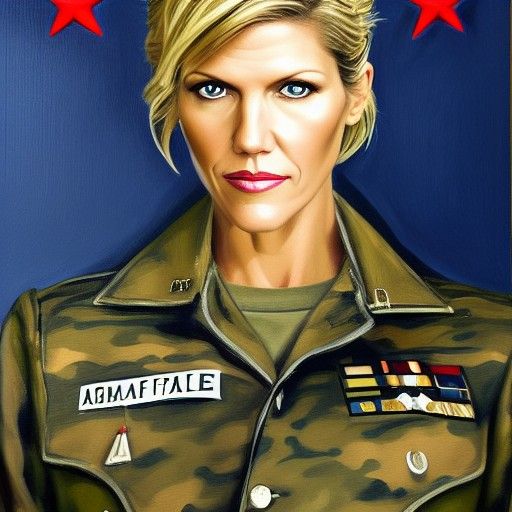 Blonde General Portrait in Yvan Favre Style