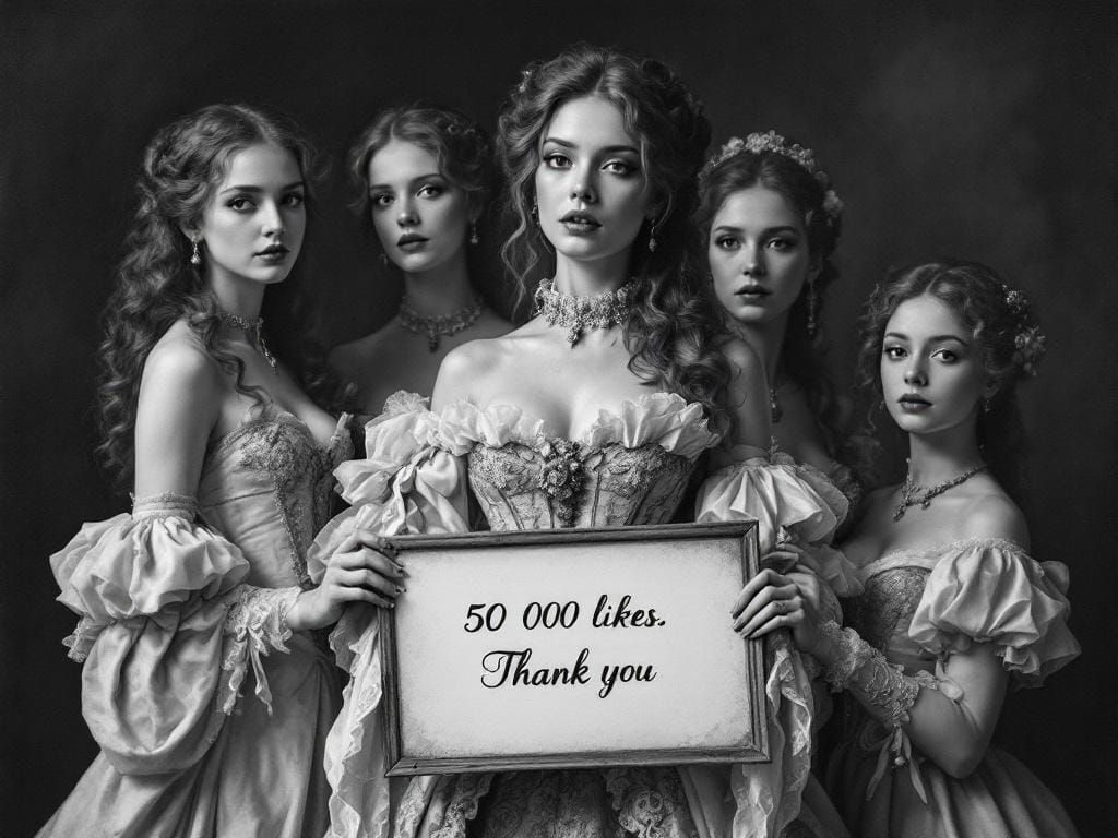 Duchess Charlotte, Countess Emily, Lady Susan, Marguerite and Marchioness Ashford