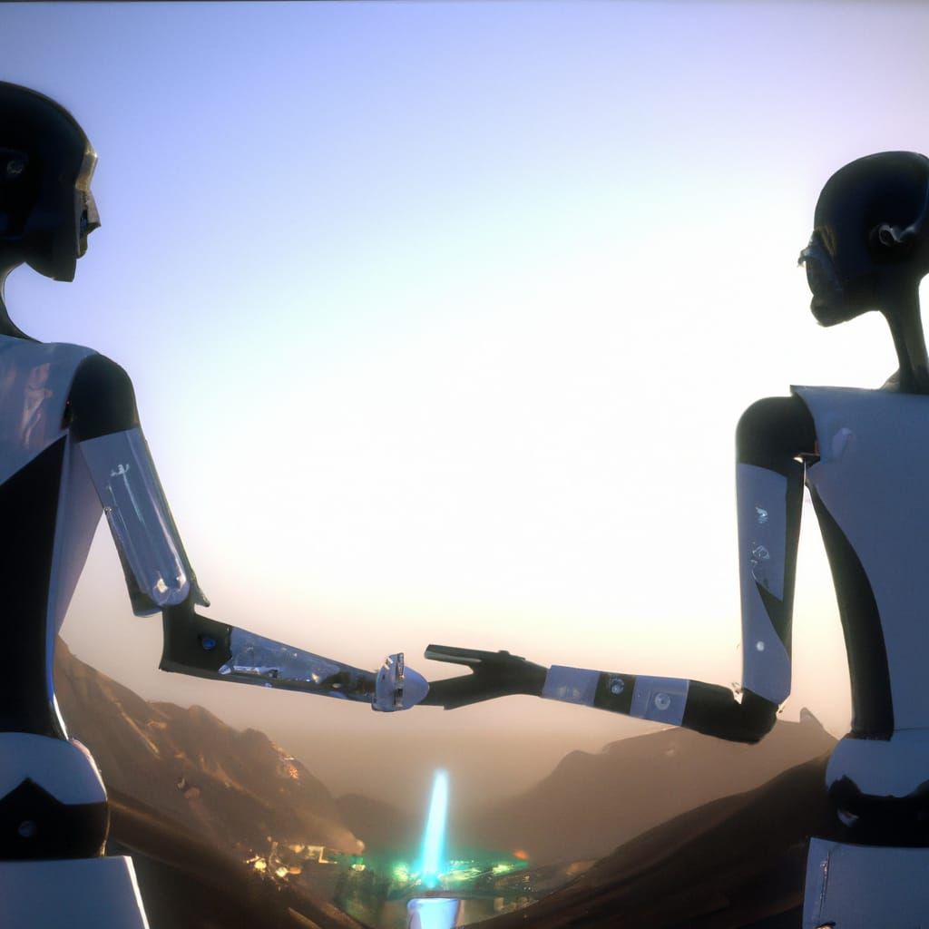 AI Dreamscape Rendered in Unreal Engine 5