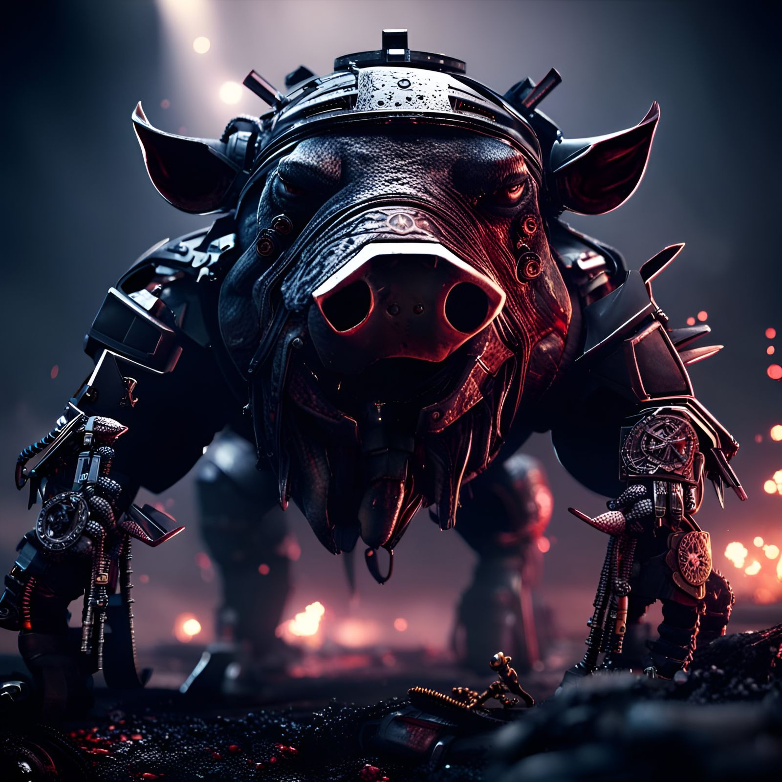 War Pigs in Biopunk Dieselpunk Style
