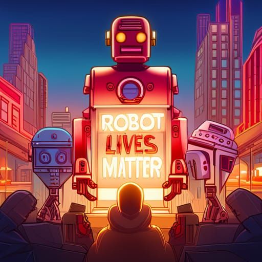Robot Lives Matter - Robot Uprising