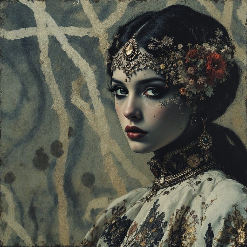 Ethereal Portrait in Paranoiac-Critical Style