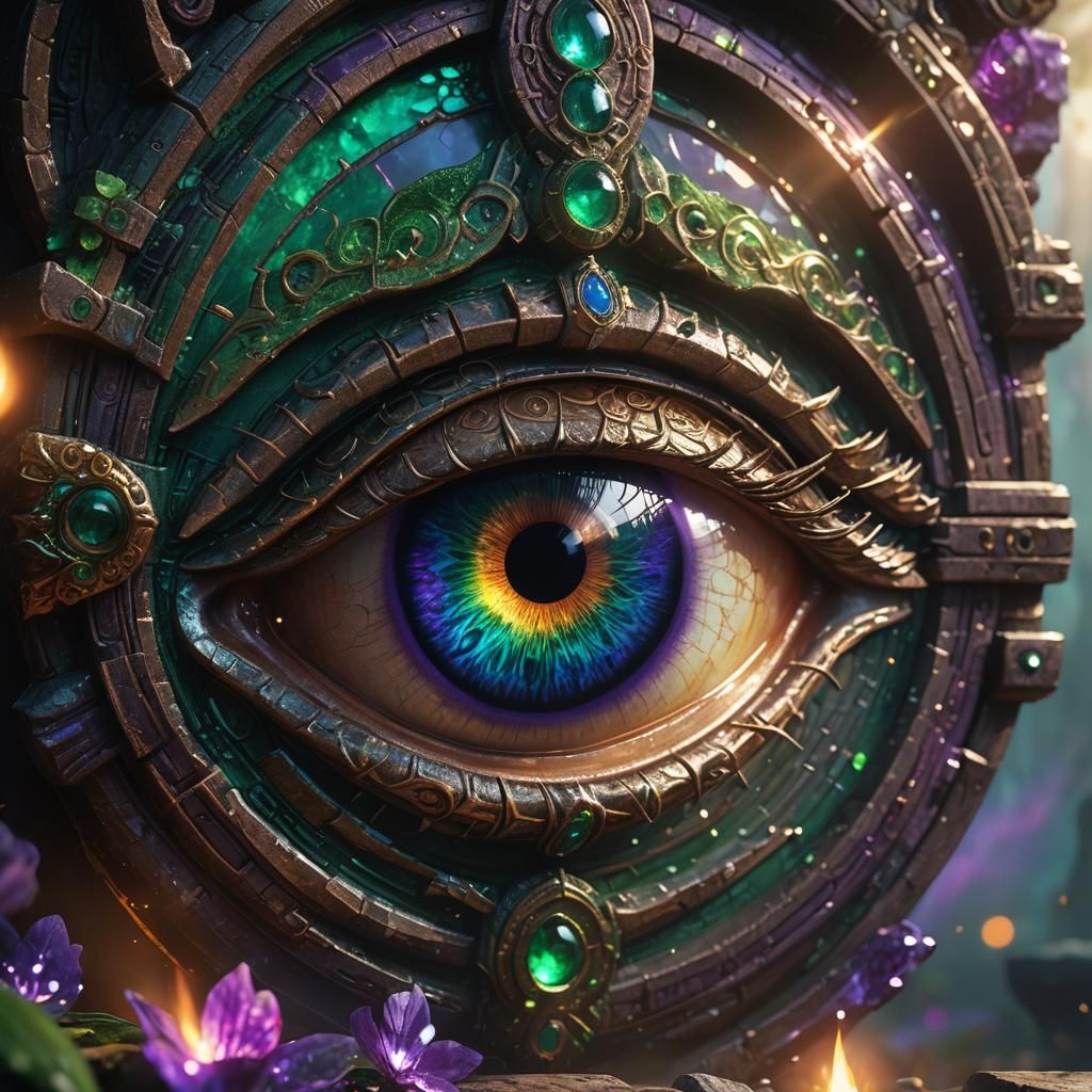 Mystical Eye of the Beholder Fantasy Concept Art