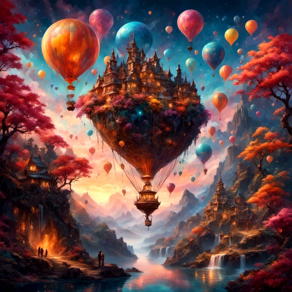 Mount Golfier, the Floating City